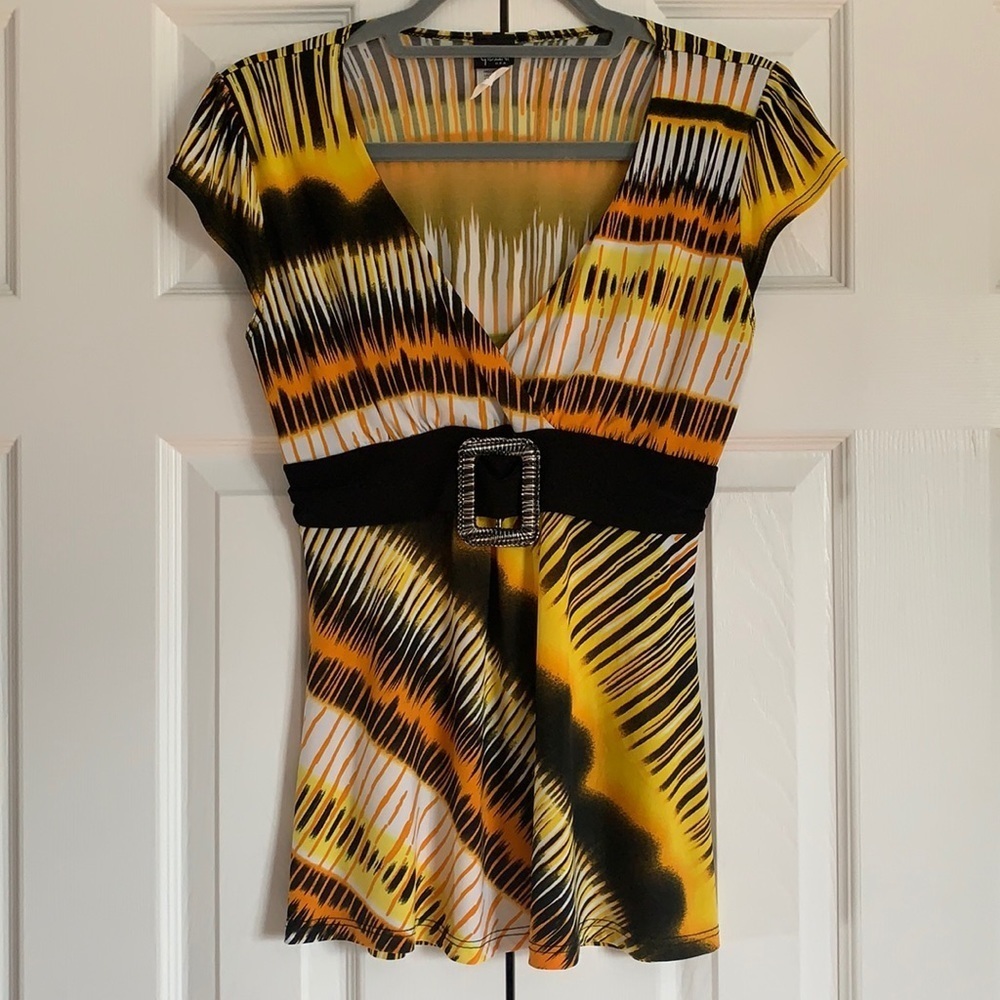 🍁[Gidani] Tiger Stripe Tee